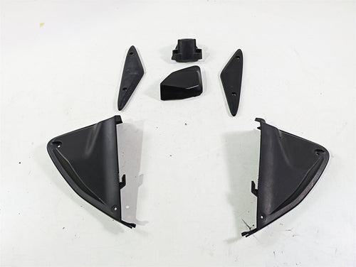 2013 Ducati Hyperstrada 821 Black Molded Infill Ignition Cover Fairing Set | Mototech271