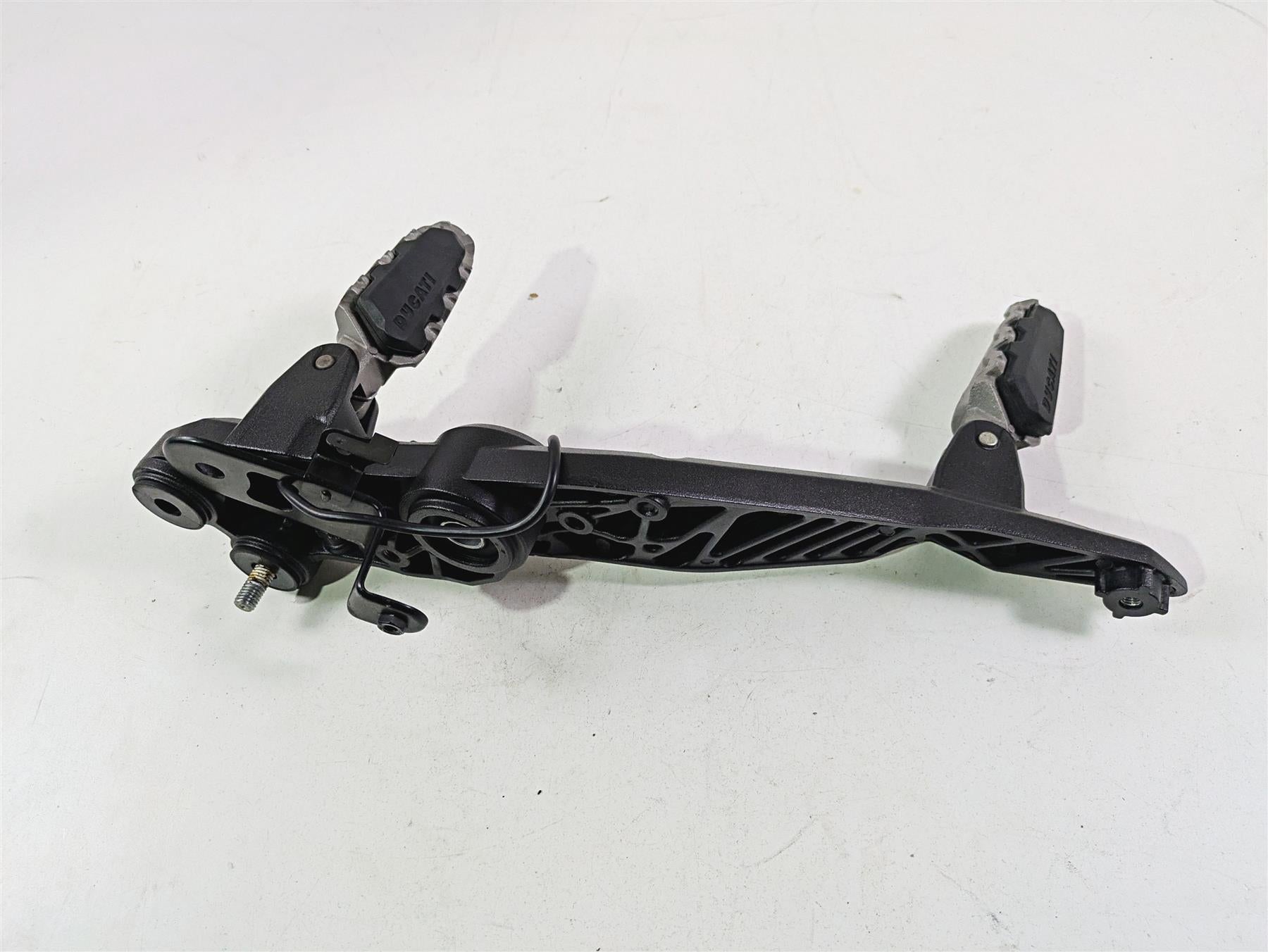 2013 Ducati Hypermotard 821 SP Right Foot Peg Bracket Mount 82412101CA {{ shop.shopifyCountryName }} - Mototech271