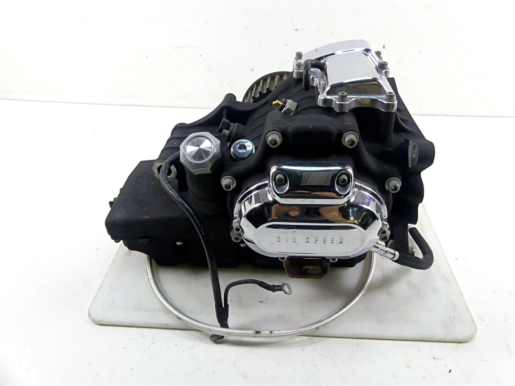 2010 Harley Touring FLHRC Road King 6-Speed Transmission Gear Box 32k 33166-10A {{ shop.shopifyCountryName }} - Mototech271