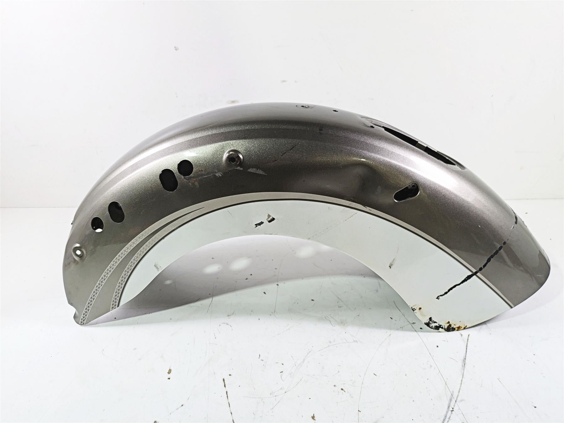 2004 Victory Kingpin Rear Fender Bronze Mist Pearl White - Dent 1014214 {{ shop.shopifyCountryName }} - Mototech271