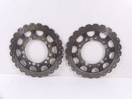 2012 Yamaha XT1200 Super Tenere Front Brake Disc Rotor Set 23P-2581T-01-00 {{ shop.shopifyCountryName }} - Mototech271
