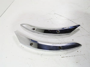 2004 Victory Kingpin Rear Fender Chrome Struts Braces Set - Read 5631319 5631320 | Mototech271