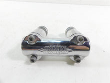 Load image into Gallery viewer, 2016 Harley FLS Softail Slim Handlebar Handle Bar Riser Clamp Set 56998-09
