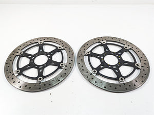 2020 Moto Guzzi V85 TT Adventure Sunstar Front Brake Disc Rotor Set 320mm 883688