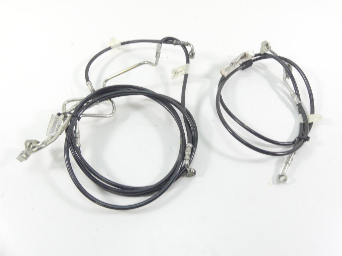 2016 Harley Touring FLHTP Electra Glide Front Abs Brake Line Set 41800011 {{ shop.shopifyCountryName }} - Mototech271