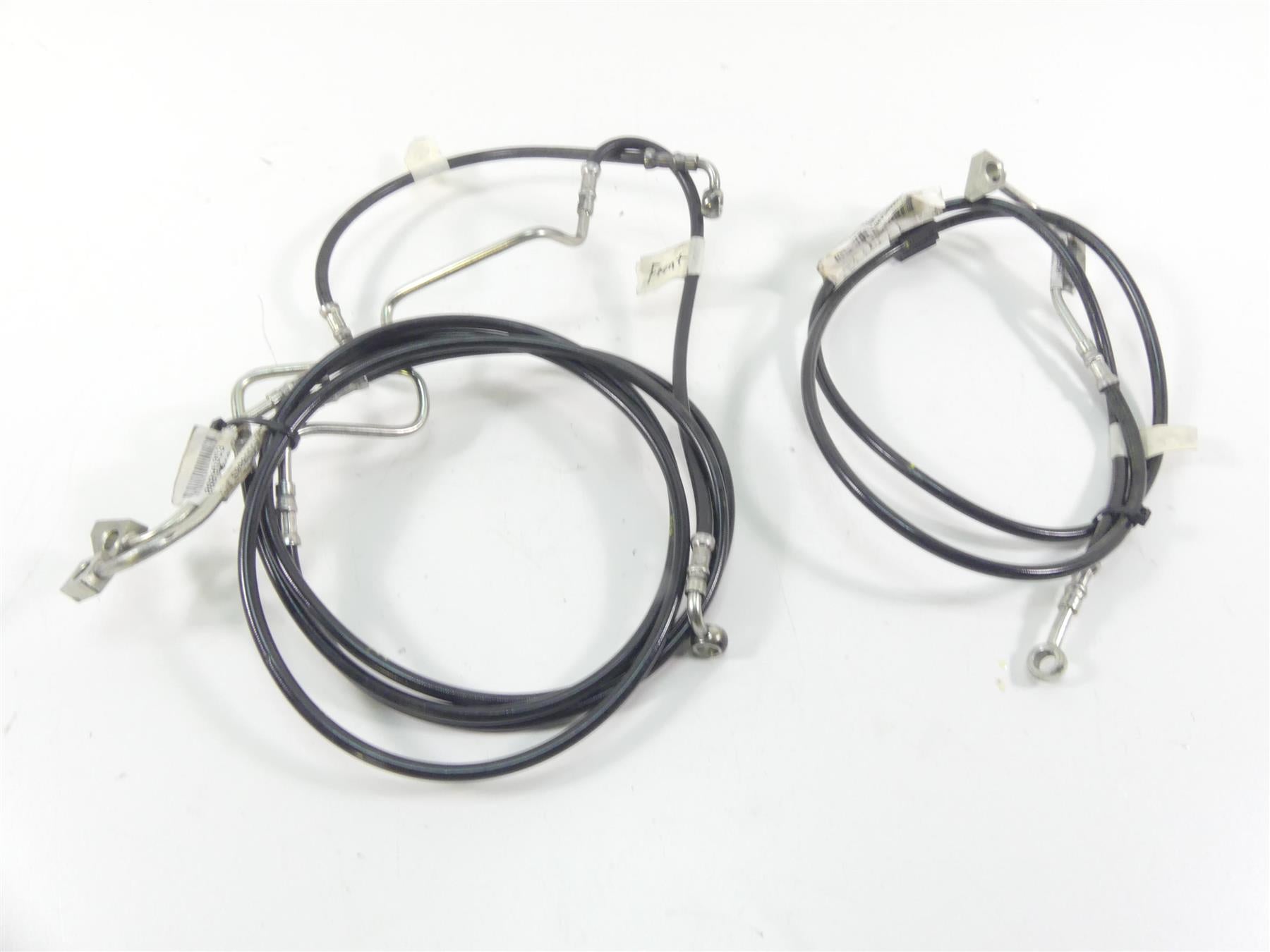 2016 Harley Touring FLHTP Electra Glide Front Abs Brake Line Set 41800011 | Mototech271