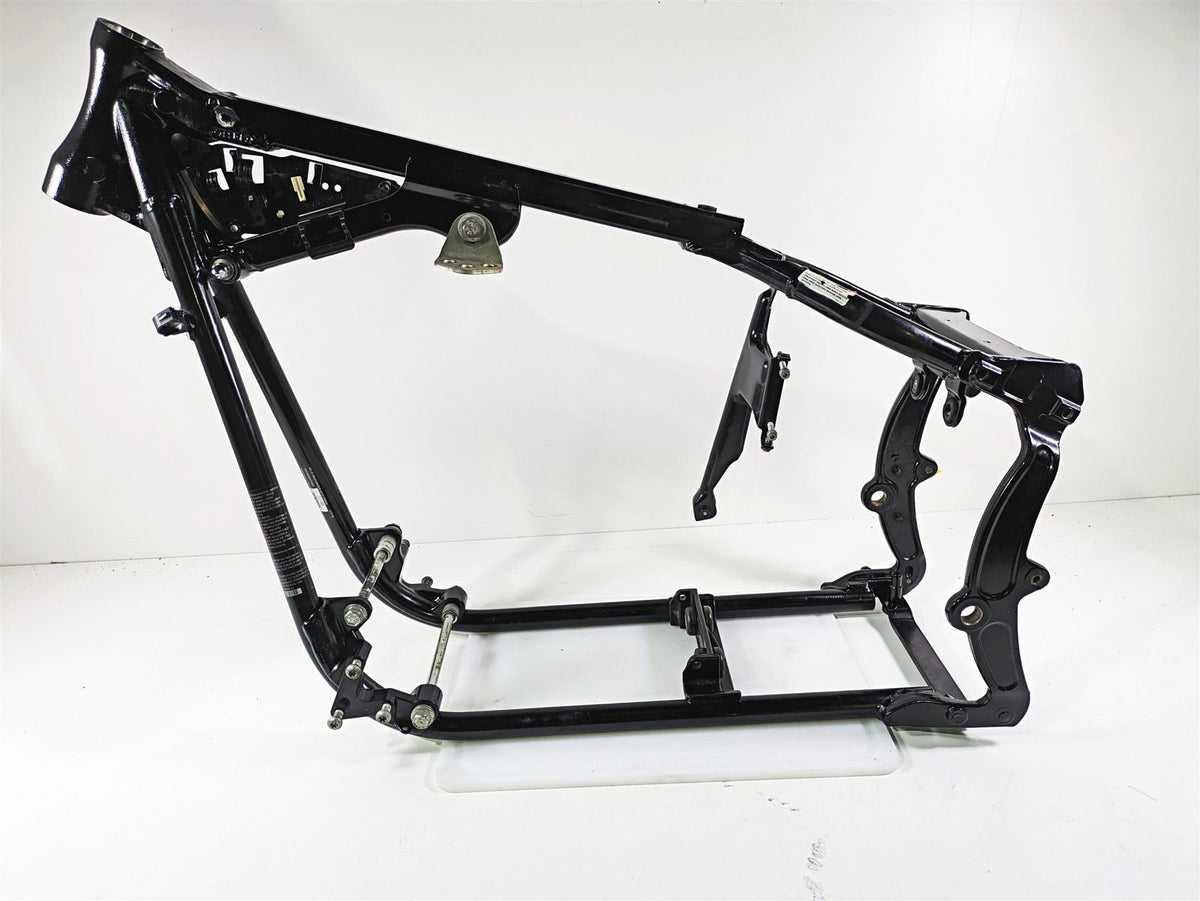 2008 Harley FLSTC Softail Heritage Straight Main Frame Chassis With Salvage Louisiana Title 47173-11BHP {{ shop.shopifyCountryName }} - Mototech271
