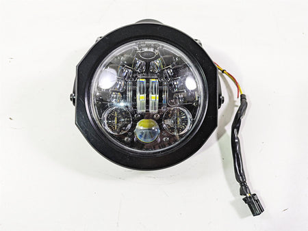 2010 Harley VRSCF Muscle Rod Headlight Head Light Lamp J.W Speaker Led 4034350 {{ shop.shopifyCountryName }} - Mototech271