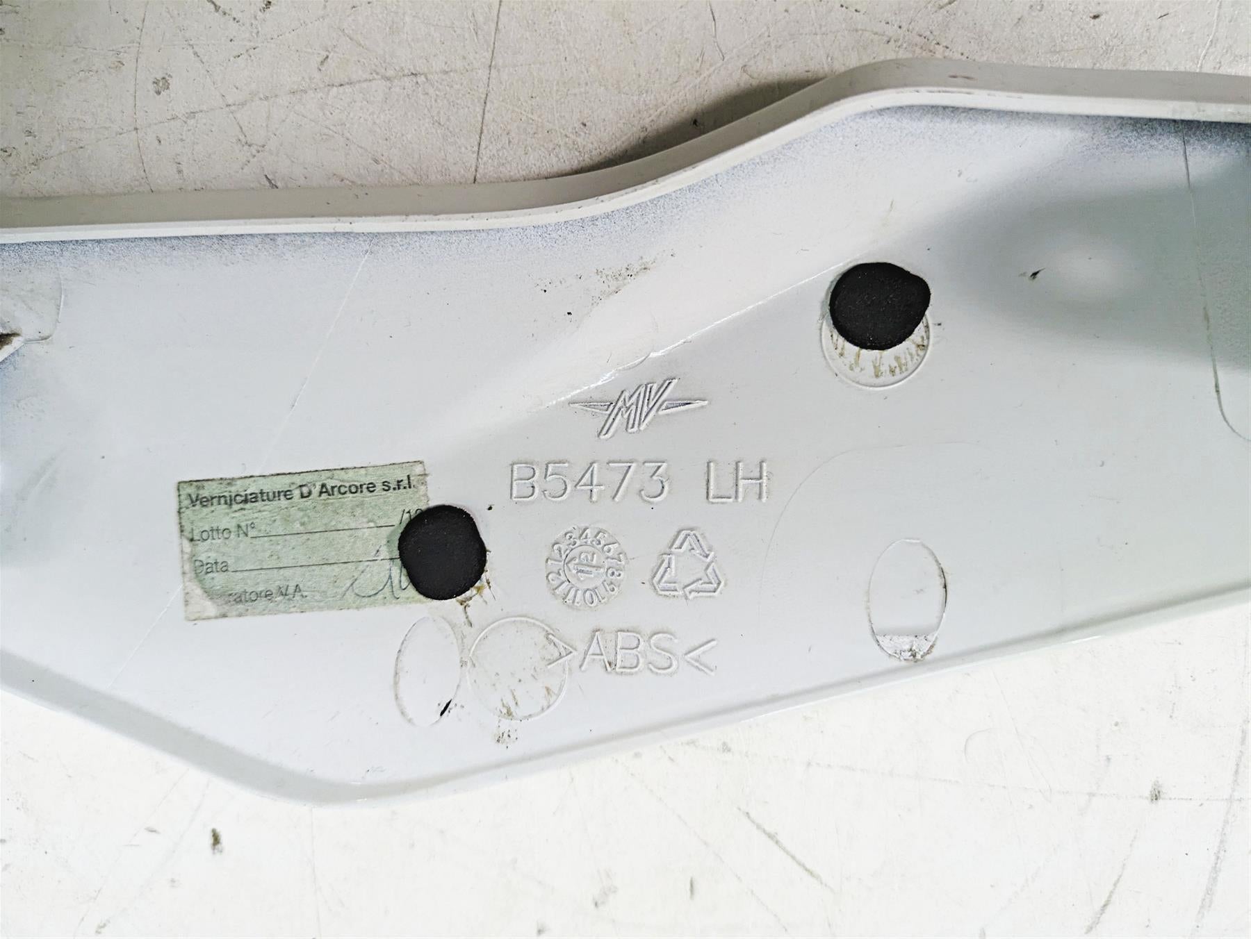 2013 MV Agusta F3 675 ERA Tank Side Fairing Covers 8000B5473 80G0B5472 {{ shop.shopifyCountryName }} - Mototech271
