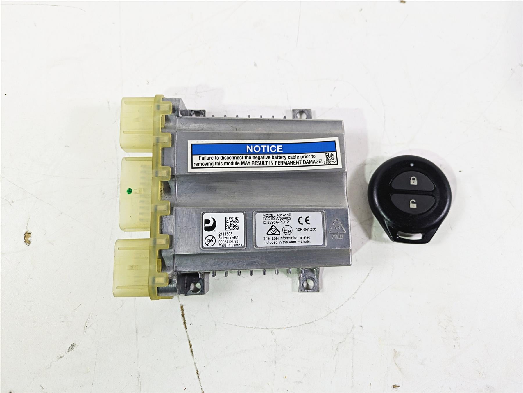 2019 Indian Chieftain Limited Vcm Vehicle Control Module & Fob 2414503 4014121 | Mototech271