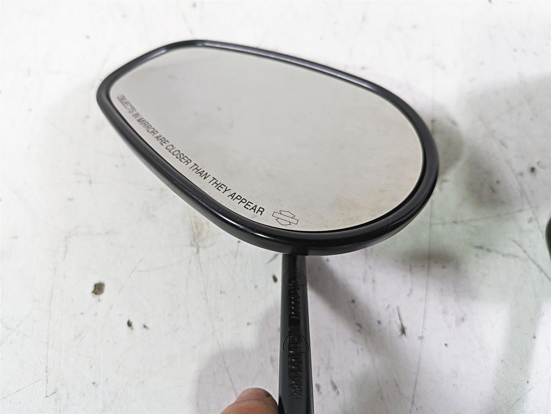 2013 Harley FXDWG Dyna Wide Glide Rear View Mirror Set 91909-03B 91910-03B {{ shop.shopifyCountryName }} - Mototech271