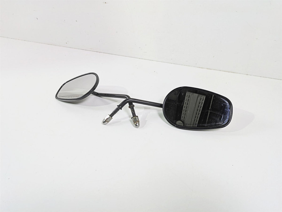 2016 Harley FXDF Dyna Fat Bob Black Rear View Mirror Set 91909-03B 91910-03B {{ shop.shopifyCountryName }} - Mototech271