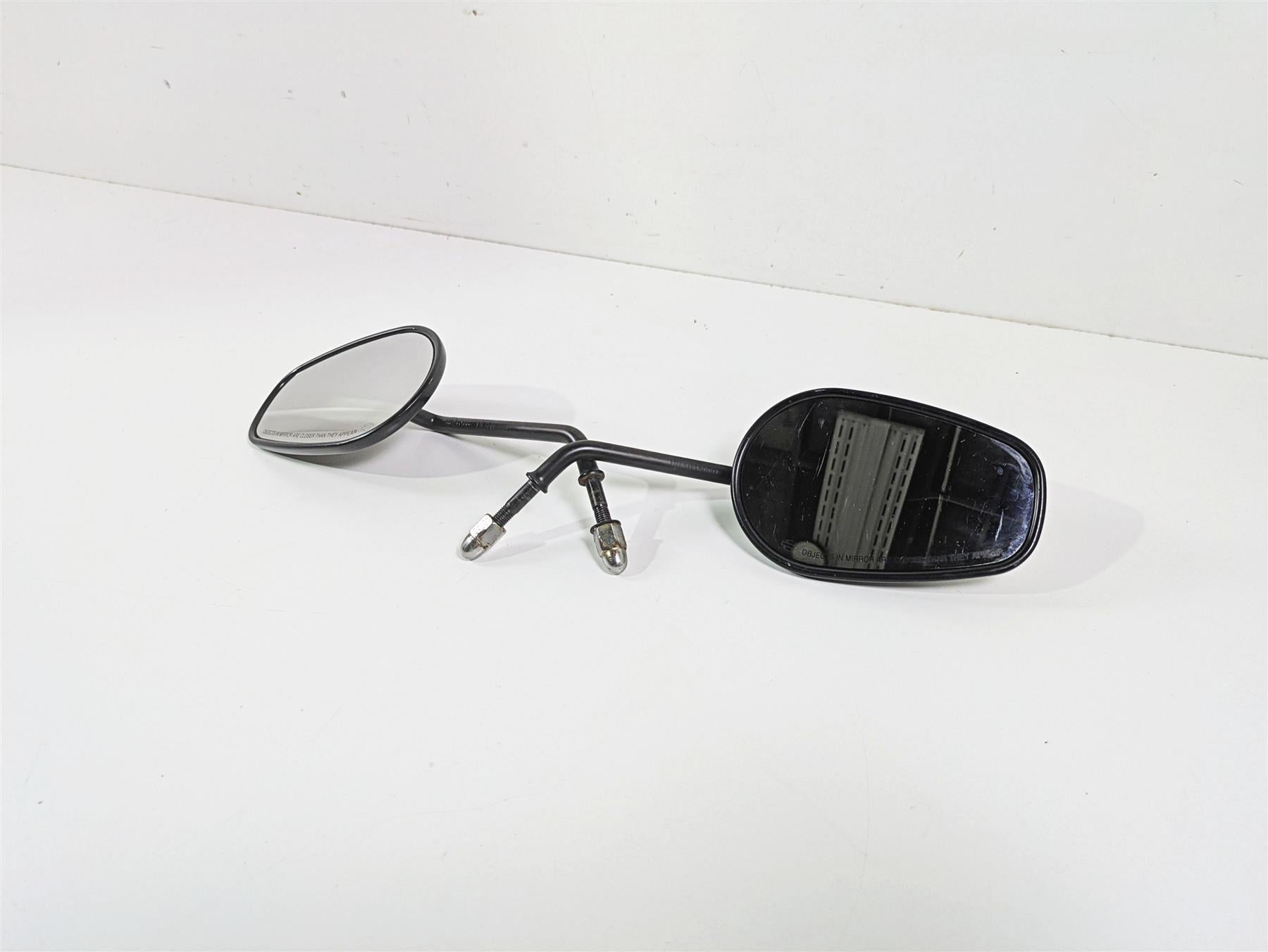 2016 Harley FXDF Dyna Fat Bob Black Rear View Mirror Set 91909-03B 91910-03B {{ shop.shopifyCountryName }} - Mototech271