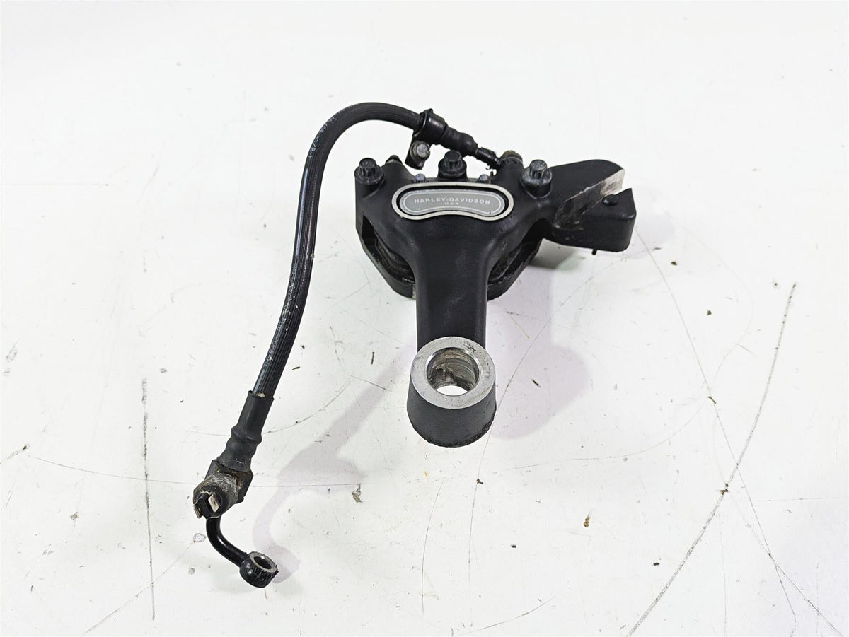 2007 Harley FXDWG Dyna Wide Glide Rear Brake Caliper + Line 44017-06 {{ shop.shopifyCountryName }} - Mototech271