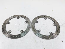Load image into Gallery viewer, 2007 BMW R1200RT K26 Brembo Front Brake Rotor Disc Set D=320mm 34117713156
