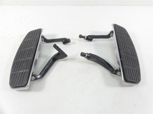 2001 Harley Touring FLHRCI Road King Front Rider Driver Floor Board Set 50622-83