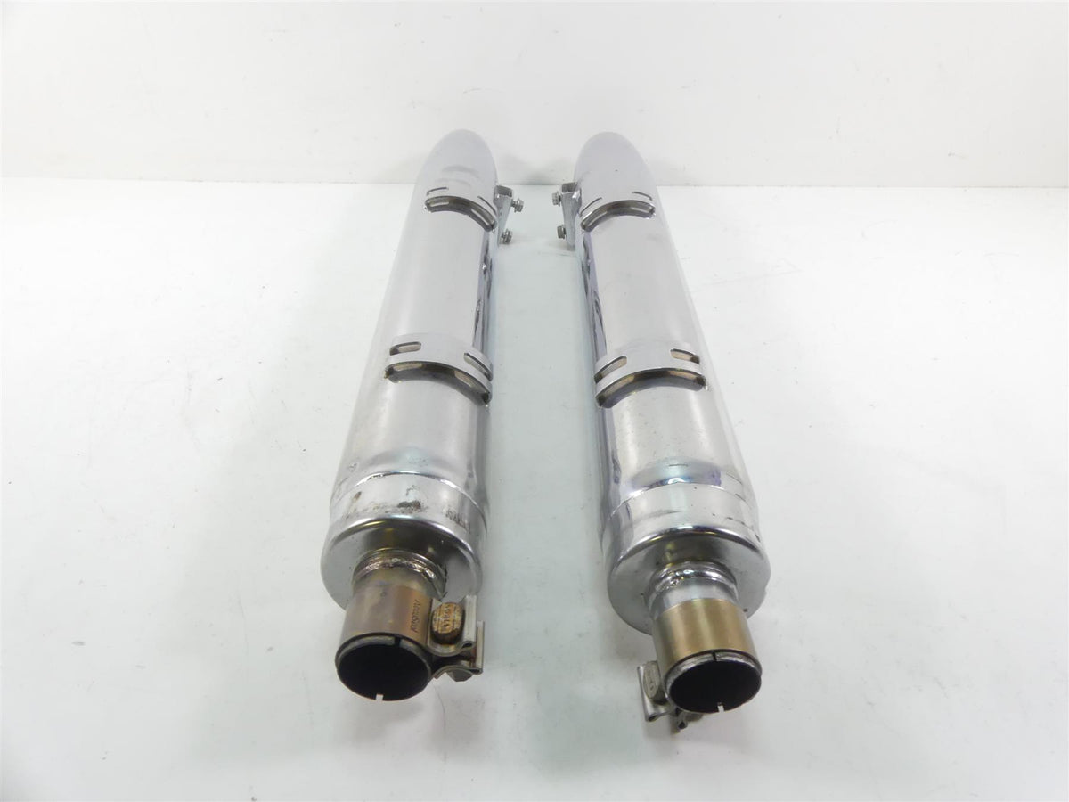 2016 Indian Chieftain Dark Horse Exhaust Muffler Silencer Set 1262384 1262383 {{ shop.shopifyCountryName }} - Mototech271