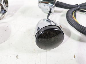 2007 Harley FXDWG Dyna Wide Glide Chrome Control Switch Blinker Set 71682-06A | Mototech271