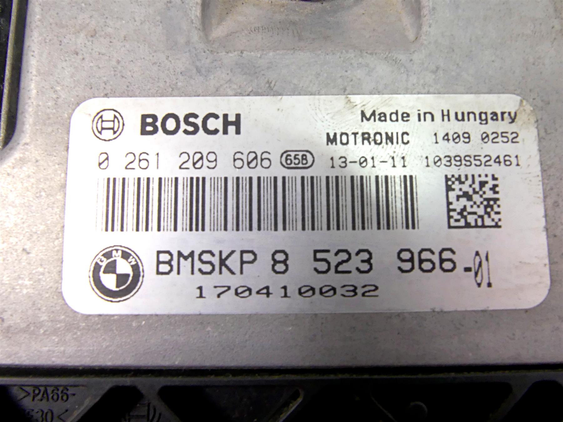 2013 BMW S1000RR K46 Cdi Ecu Ecm Engine Control Module 8523966 {{ shop.shopifyCountryName }} - Mototech271