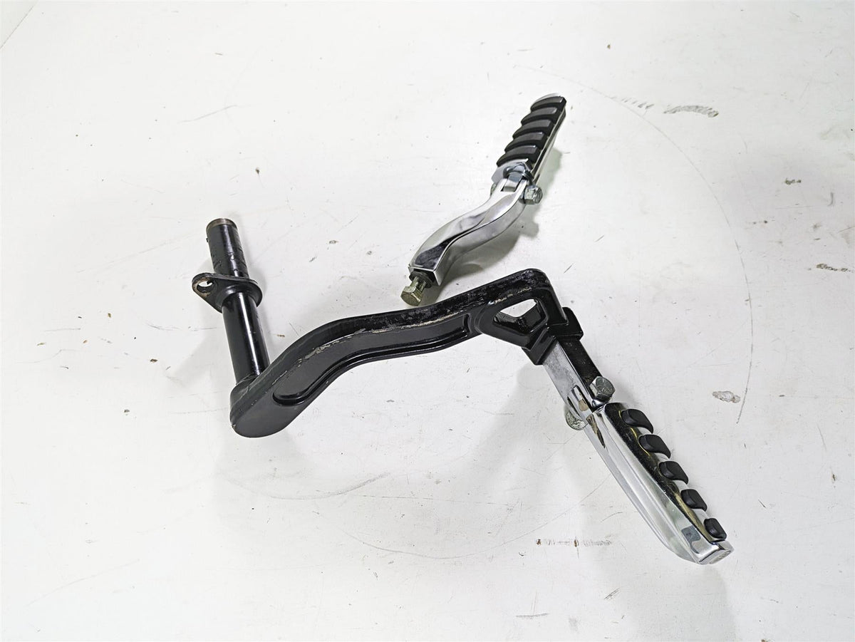 2003 Harley Dyna FXDL Low Rider 100TH Passenger Chrome Footpeg Rest Set 52740-02 {{ shop.shopifyCountryName }} - Mototech271
