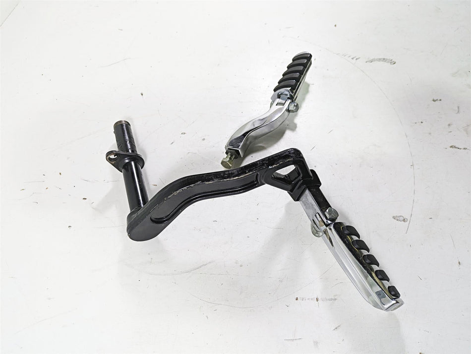 2003 Harley Dyna FXDL Low Rider 100TH Passenger Chrome Footpeg Rest Set 52740-02 {{ shop.shopifyCountryName }} - Mototech271