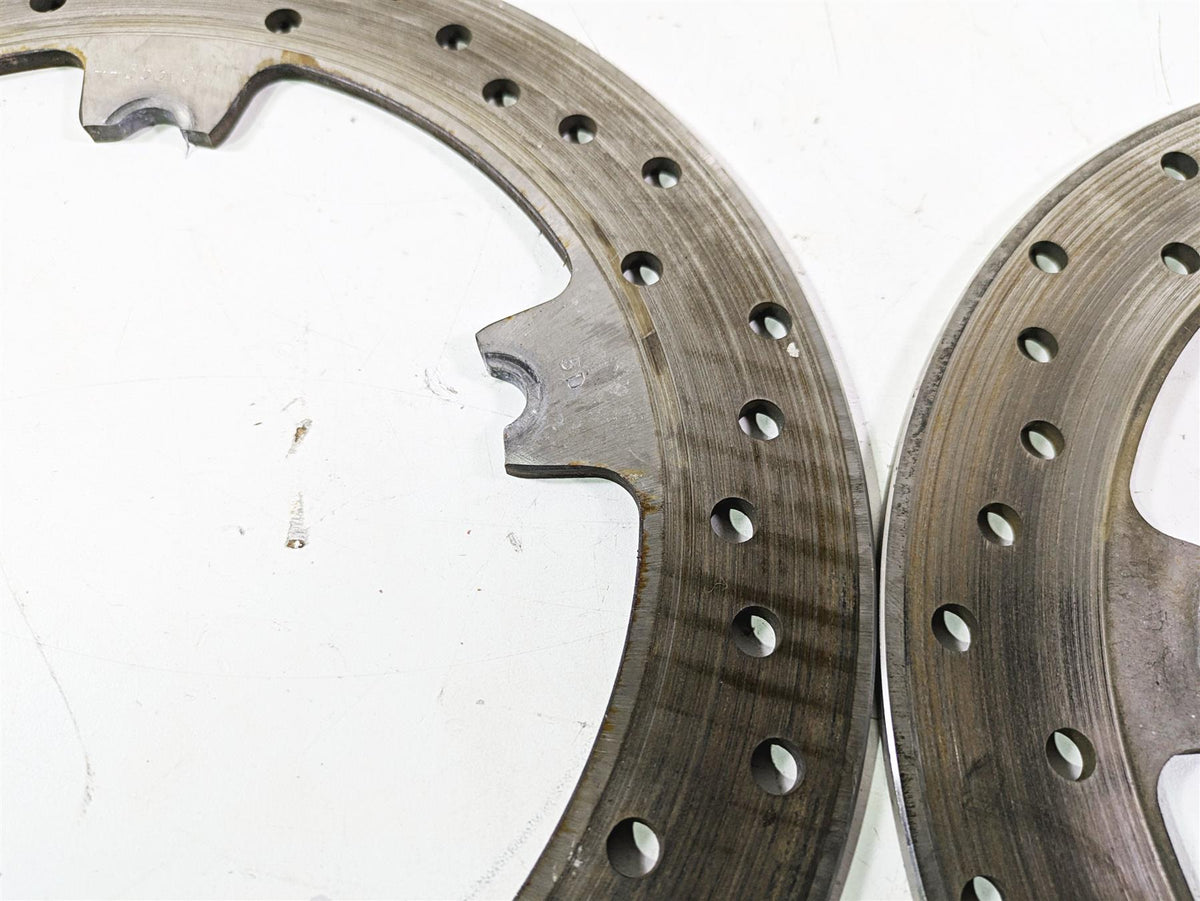 2015 Harley FXDL Dyna Low Rider Front Brake Disc Set 44553-06A {{ shop.shopifyCountryName }} - Mototech271
