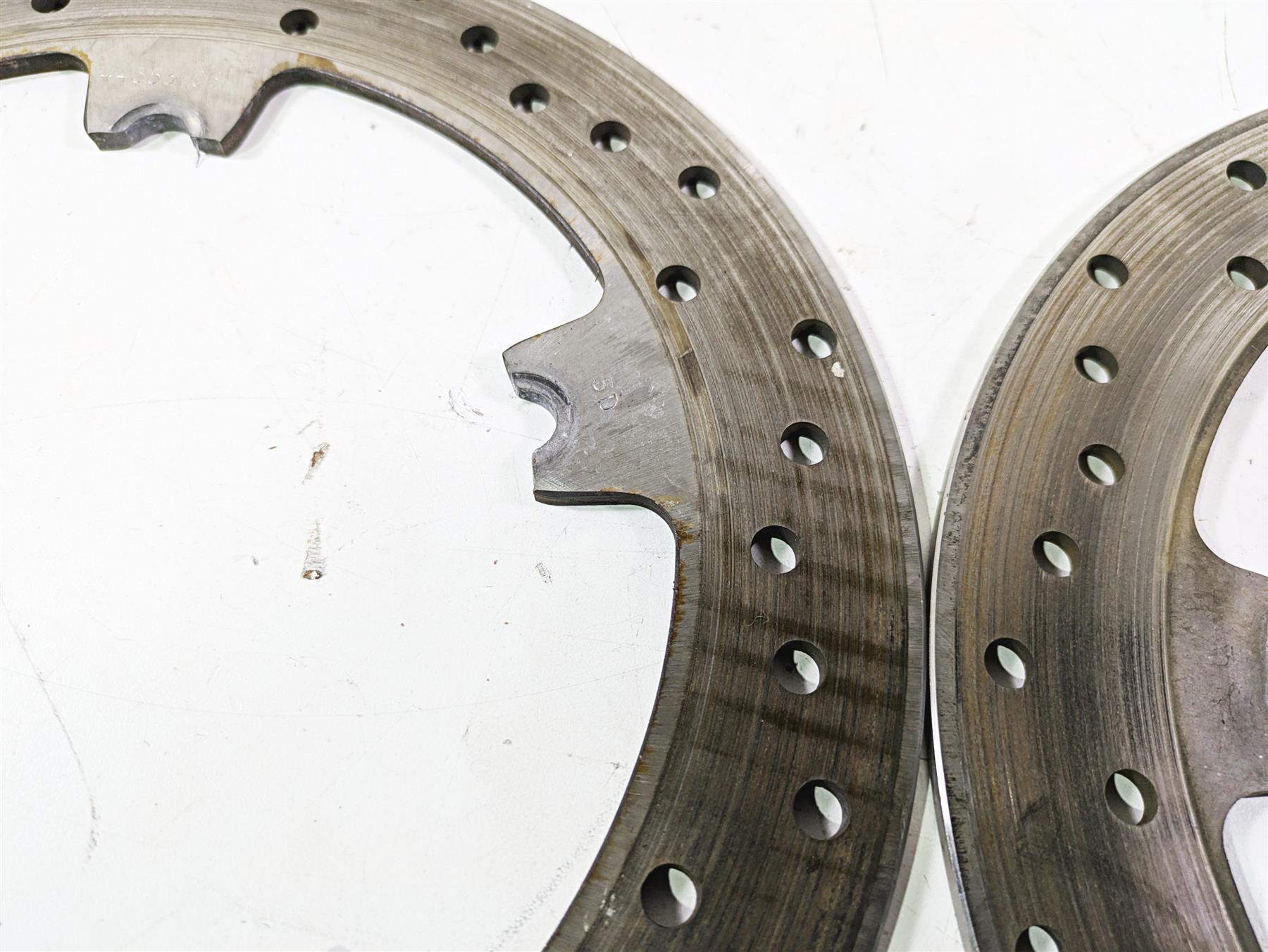 2015 Harley FXDL Dyna Low Rider Front Brake Disc Set 44553-06A {{ shop.shopifyCountryName }} - Mototech271
