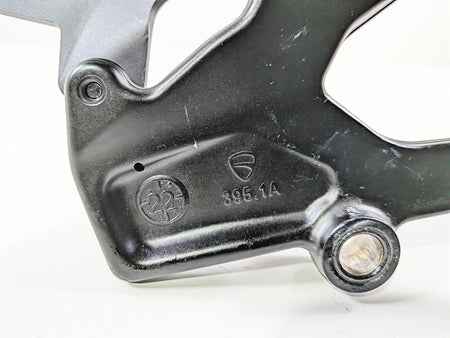 2023 Ducati Streetfighter V4 Black Left Rider Foot Peg & Mount 82413951AB-Mototech271