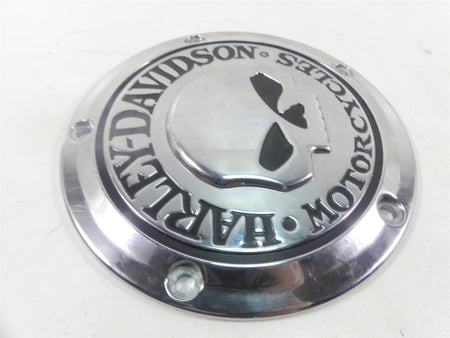 2010 Harley Touring FLHX Street Glide Round Derby Cover Willie G Skull 25441-04 {{ shop.shopifyCountryName }} - Mototech271