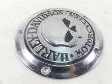 Load image into Gallery viewer, 2010 Harley Touring FLHX Street Glide Round Derby Cover Willie G Skull 25441-04
