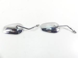 2014 Harley Touring FLHTK Electra Glide Rear Chrome View Mirror Set 91845-03B