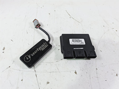 2016 Harley FLSTC Softail Heritage Cdi Ecu Ecm Engine Control Module With FP3 Vance & Hines Fuel Pack Unit 41000057 {{ shop.shopifyCountryName }} - Mototech271