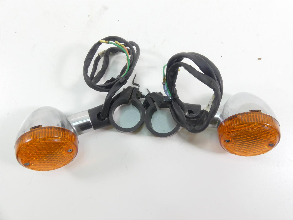 1998 Honda Shadow VT1100T Front Blinker Turn Signal Indicator Set 33400-MAH-671 {{ shop.shopifyCountryName }} - Mototech271