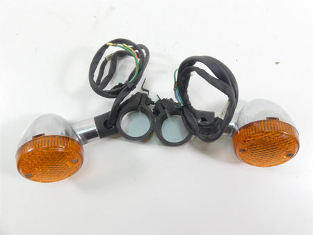 1998 Honda Shadow VT1100T Front Blinker Turn Signal Indicator Set 33400-MAH-671 {{ shop.shopifyCountryName }} - Mototech271