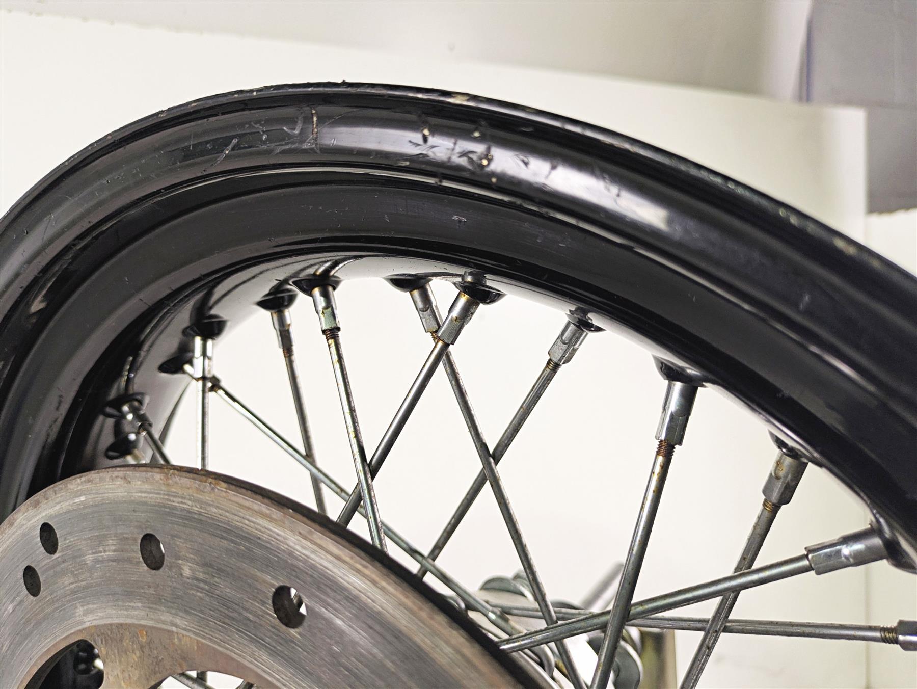 2016 Harley FXDWG Dyna Wide Glide 17x4.5 Rear Wheel Spoke Rim - Read 41430-09A {{ shop.shopifyCountryName }} - Mototech271