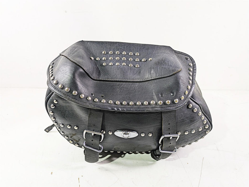 2008 Harley FLSTC 105TH Softail Heritage Left Saddlebag Saddle Bag 90476-06A {{ shop.shopifyCountryName }} - Mototech271