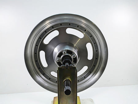 2009 Harley FXDF Dyna Fat Bob Straight 16x3 Slotted Front Wheel Rim 43300172 {{ shop.shopifyCountryName }} - Mototech271