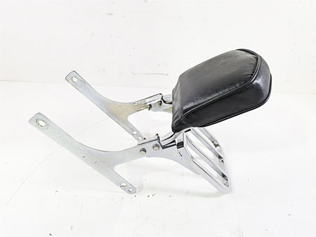 2002 Harley Dyna FXDL Low Rider Rear Chrome Sissy Bar Backrest Six Pack Rack {{ shop.shopifyCountryName }} - Mototech271