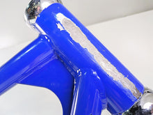Load image into Gallery viewer, 2008 Ultima Motorcycles Fat Bastard Straight Blue Main Frame Swingarm Set With Manufacturers Statement Of Origin

