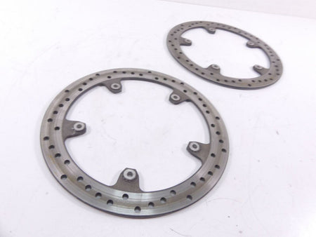 2012 BMW S1000RR K46 Front Left Right Brembo Brake Disc Rotos 320Mm 34117723493 {{ shop.shopifyCountryName }} - Mototech271
