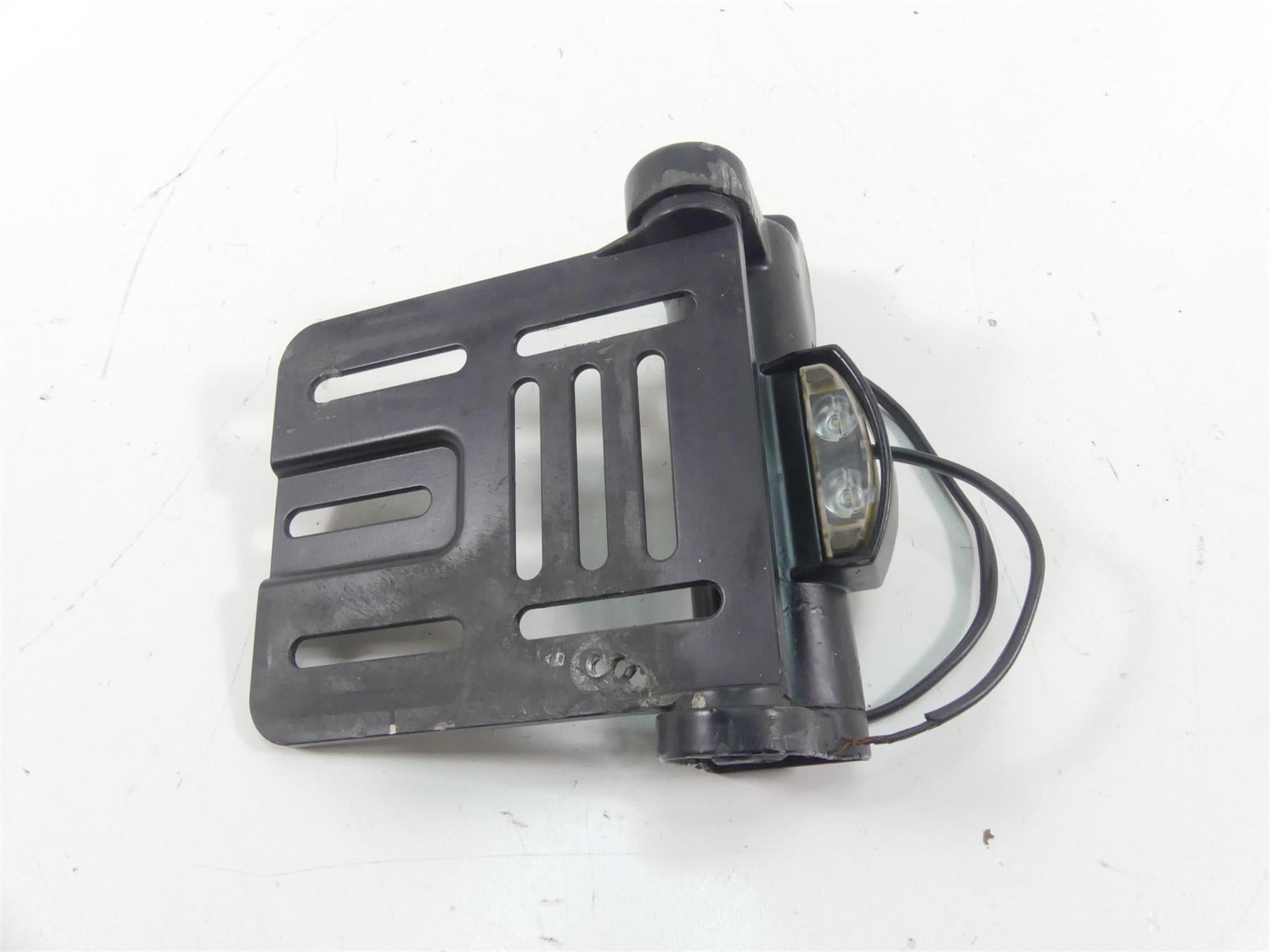 2011 Harley FXDWG Dyna Wide Glide Side License Plate Holder Mount -Read 60336-10