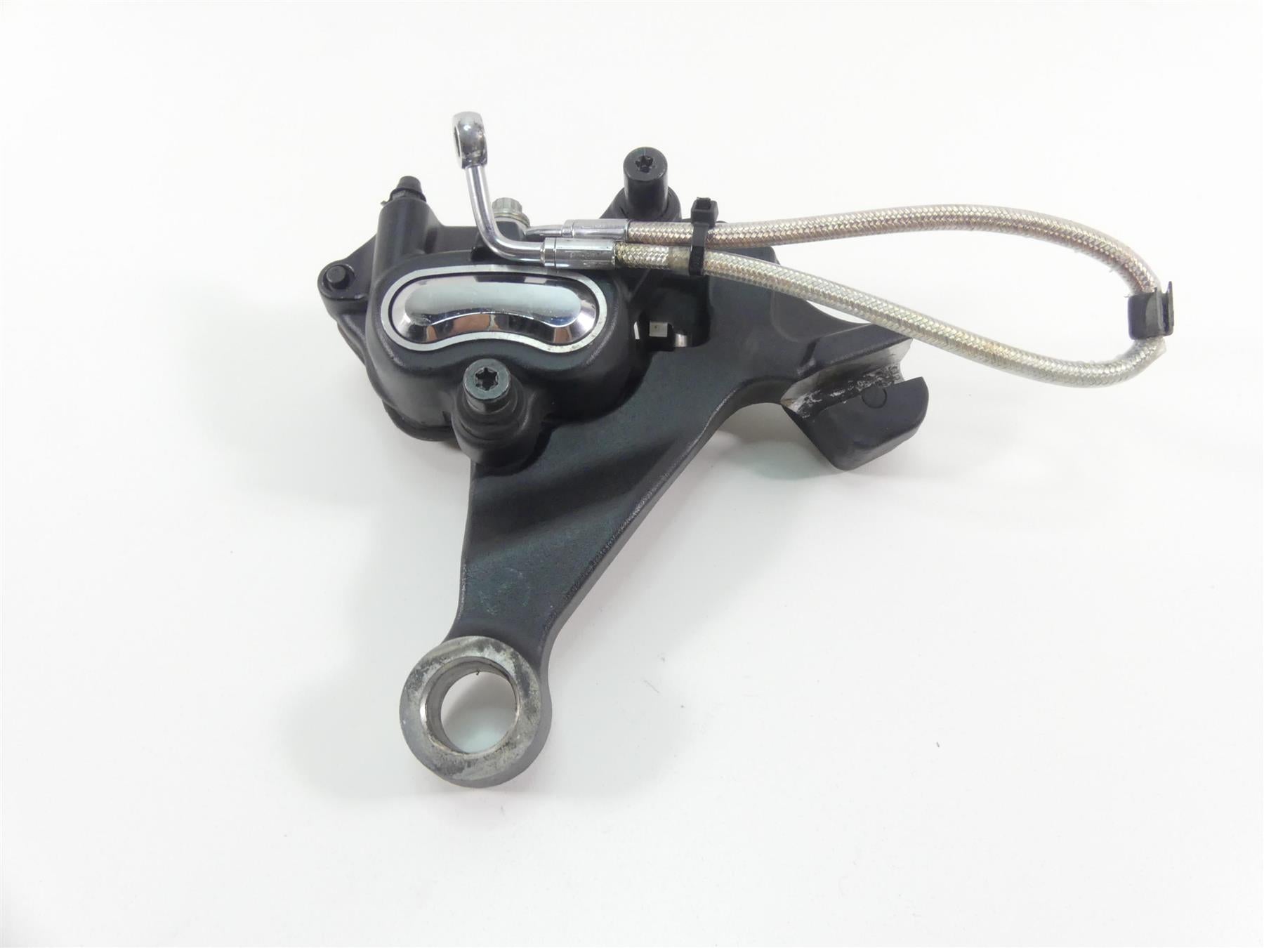 2009 Harley Dyna FXDF SE CVO Fat Bob Rear Brake Caliper 25mm Axle Hole 40908-08 {{ shop.shopifyCountryName }} - Mototech271