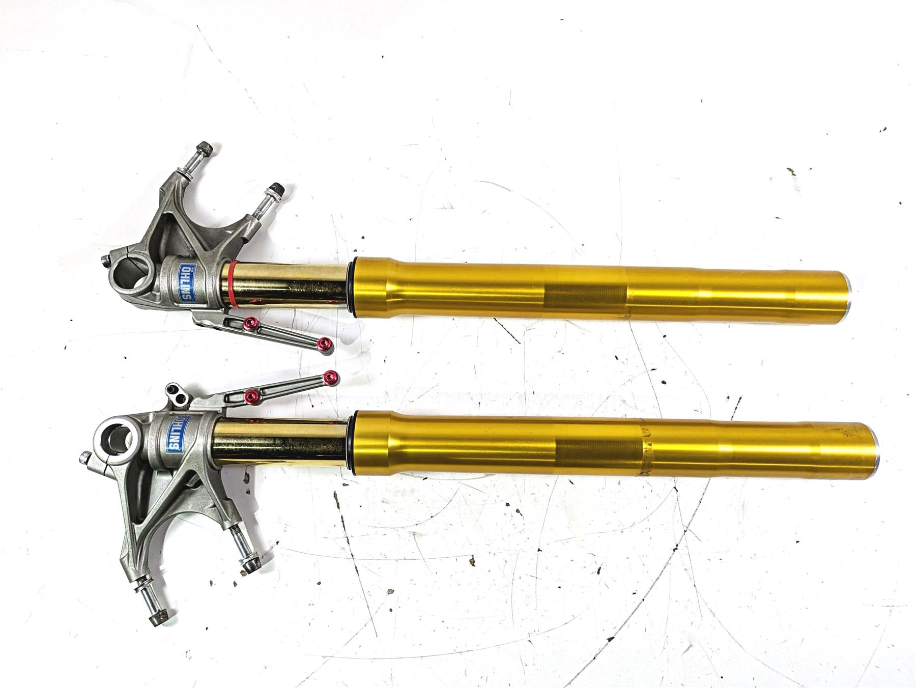 2017 Ducati Monster 1200 S Front Ohlins Fork Legs READ 34520611A 34420611A