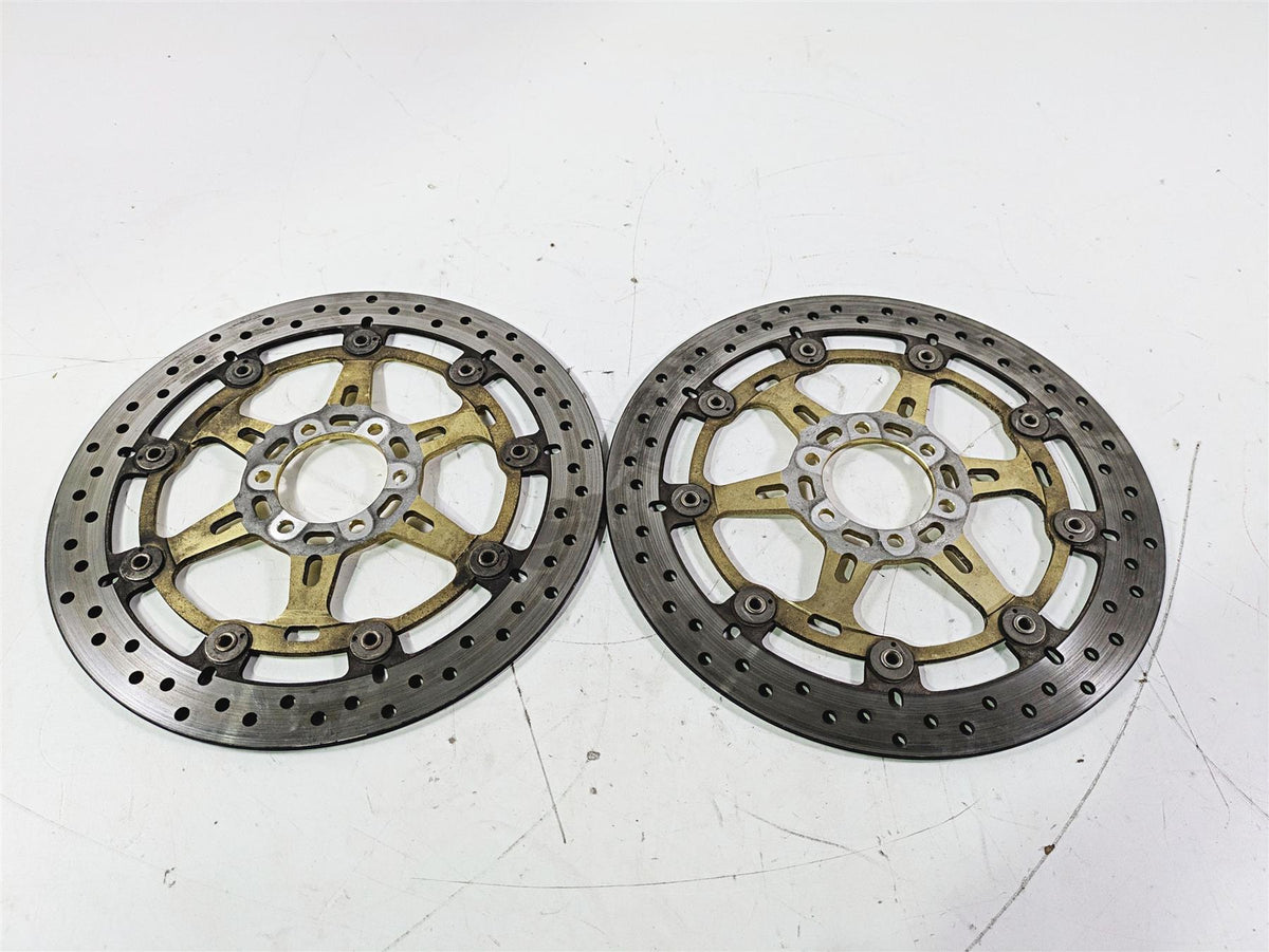 2008 Aprilia RSVR 1000 Factory Front Brake Rotor Disc Set AP8113926 {{ shop.shopifyCountryName }} - Mototech271