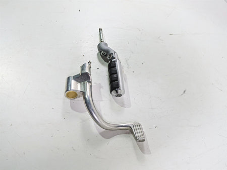 2006 Harley VRSCR Street V-Rod Right Front Footpeg & Brake Lever 42704-06 {{ shop.shopifyCountryName }} - Mototech271