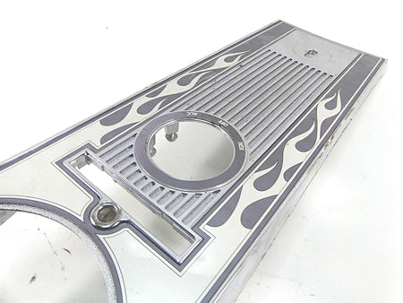2007 Harley Touring FLHRC Road King Fuel Tank Dash Console Flames 60960-99 {{ shop.shopifyCountryName }} - Mototech271