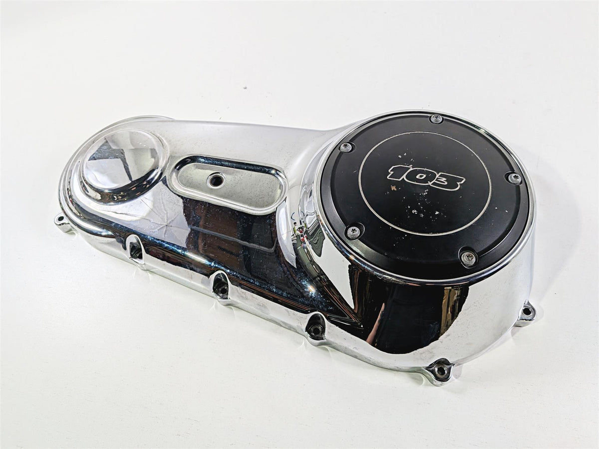 2014 Harley FXDL Dyna Low Rider Outer Primary Drive Clutch Cover Mid 60761-06A {{ shop.shopifyCountryName }} - Mototech271