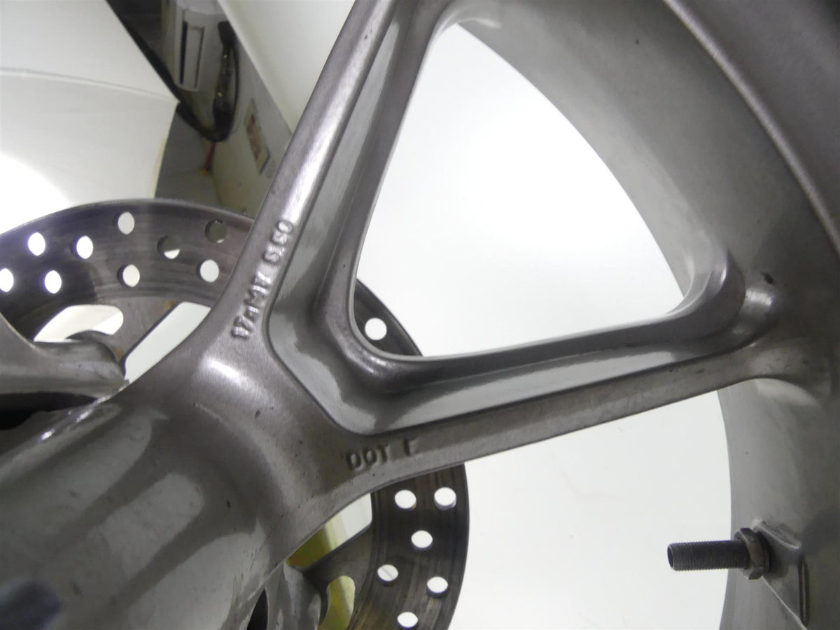 2004 Ducati 999 SBK Straight 17x5.5 Marchesini Rear Wheel Rim 50221001AA {{ shop.shopifyCountryName }} - Mototech271