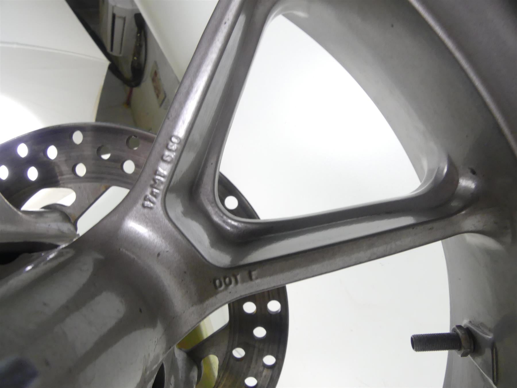 2004 Ducati 999 SBK Straight 17x5.5 Marchesini Rear Wheel Rim 50221001AA {{ shop.shopifyCountryName }} - Mototech271
