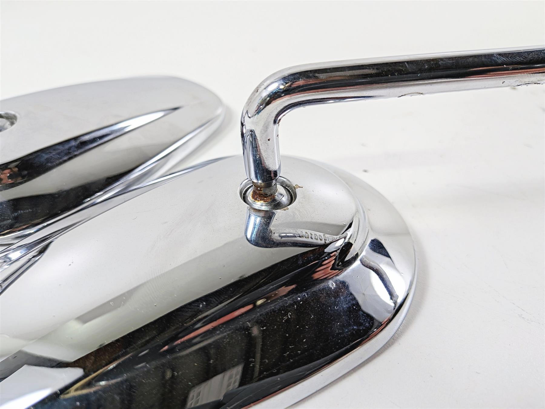 2006 Harley Sportster XL883 Low Rear View Mirror Set Chrome 91846-03B 91848-03B {{ shop.shopifyCountryName }} - Mototech271